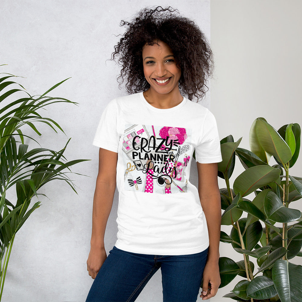 Crazy Planner Lady T-Shirt Crazy Planner Lady T-Shirt